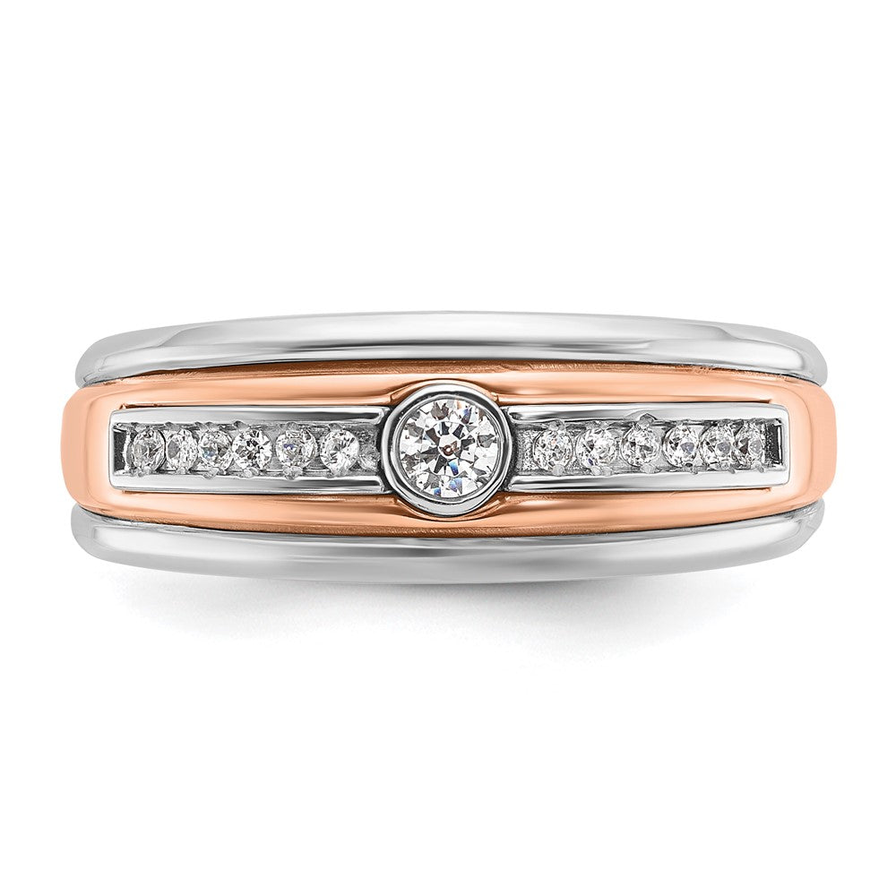 10K Two-Tone Two-Tone Fancy Ring Mounting