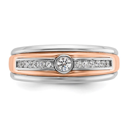 10K Two-Tone Two-Tone Fancy Ring Mounting