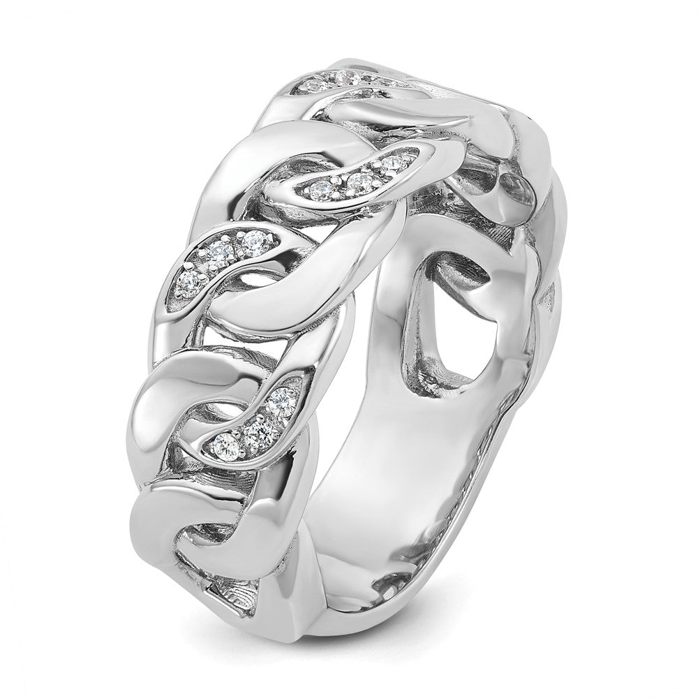 10K White Gold 10Kw Fancy Ring Mounting