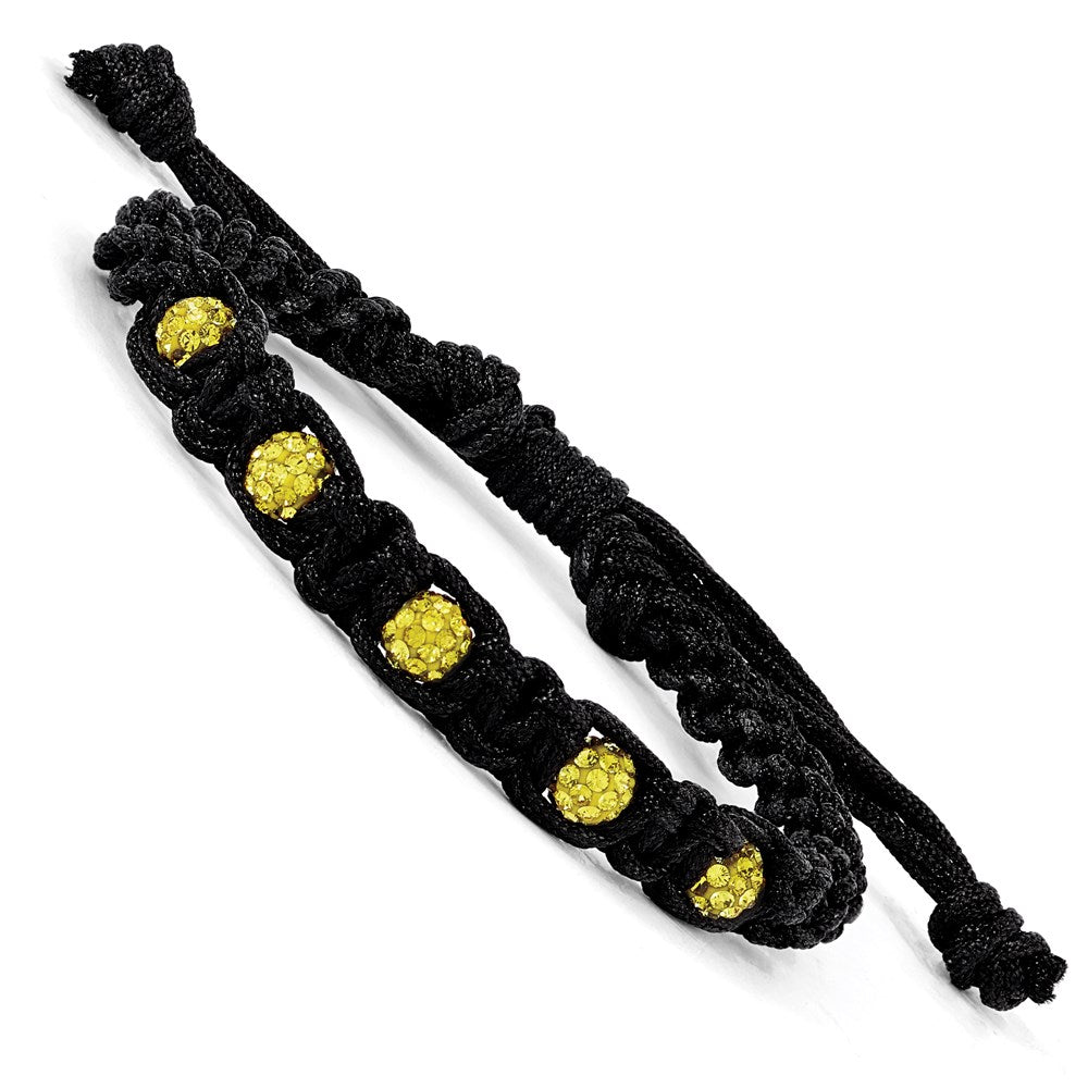 Fashion Swarovski Crystal & Macrame Bracelet