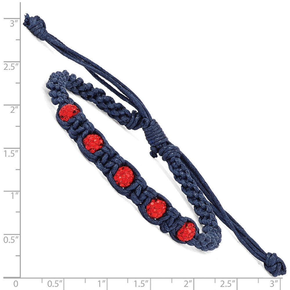 Fashion Swarovski Crystal Macrame Bracelet