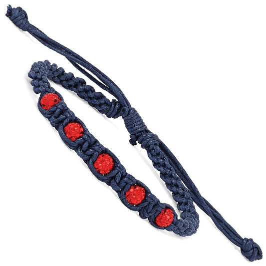 Fashion Swarovski Crystal Macrame Bracelet