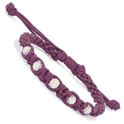 Fashion Swarovski Crystal Macrame Bracelet