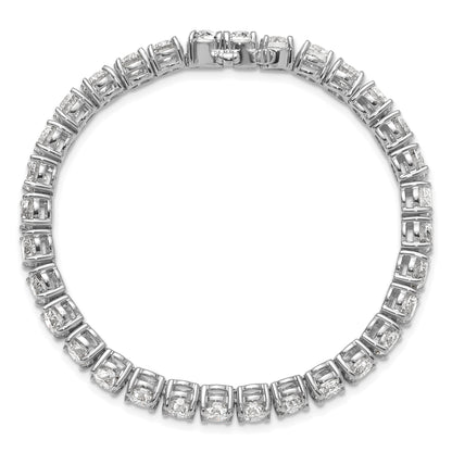 14k White Gold 16 Ct. Lab Grown Diamond VS/SI+ G+ Tennis Bracelet