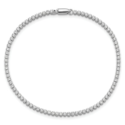 14k White Gold 2 1/8 Ct. Lab Grown Diamond VS/SI+ G+ Round Tennis Bracelet