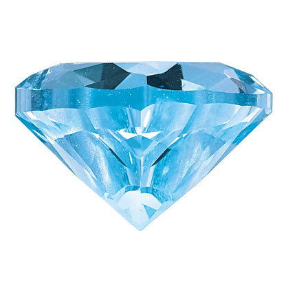 Gemstone Nano Crystal 5mm Heart March Birthstone