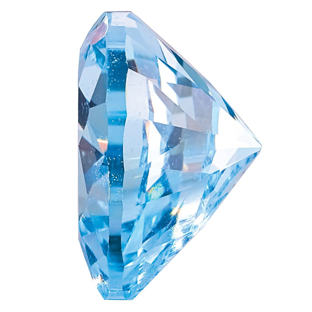 Gemstone Nano Crystal 5mm Heart March Birthstone