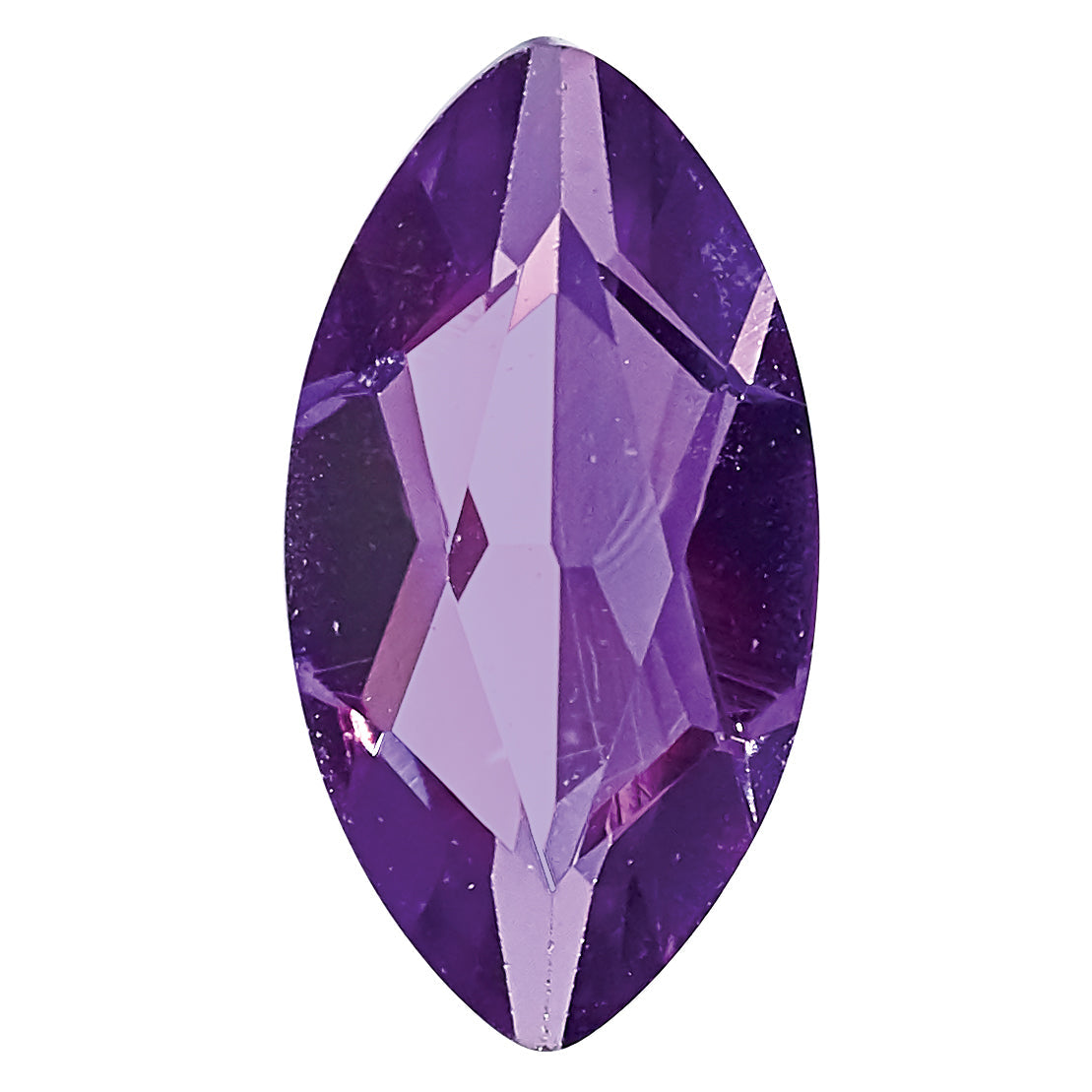 Gemstone Nano Crystal 6X3mm Marquise February Birthstone