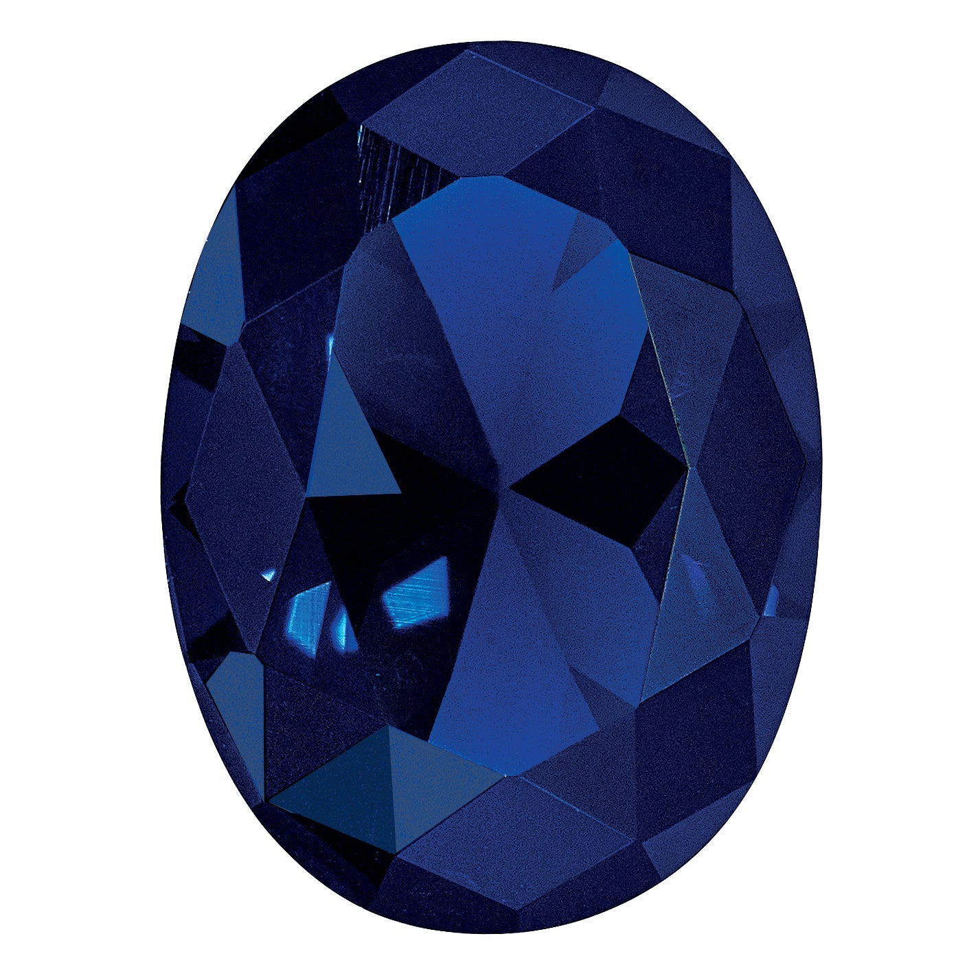 Gemstone Nano Crystal 5X3mm Oval September Birthstone