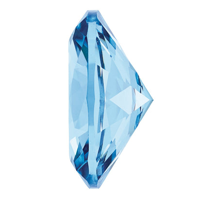 Gemstone Nano Crystal 5X3mm Oval March Birthstone