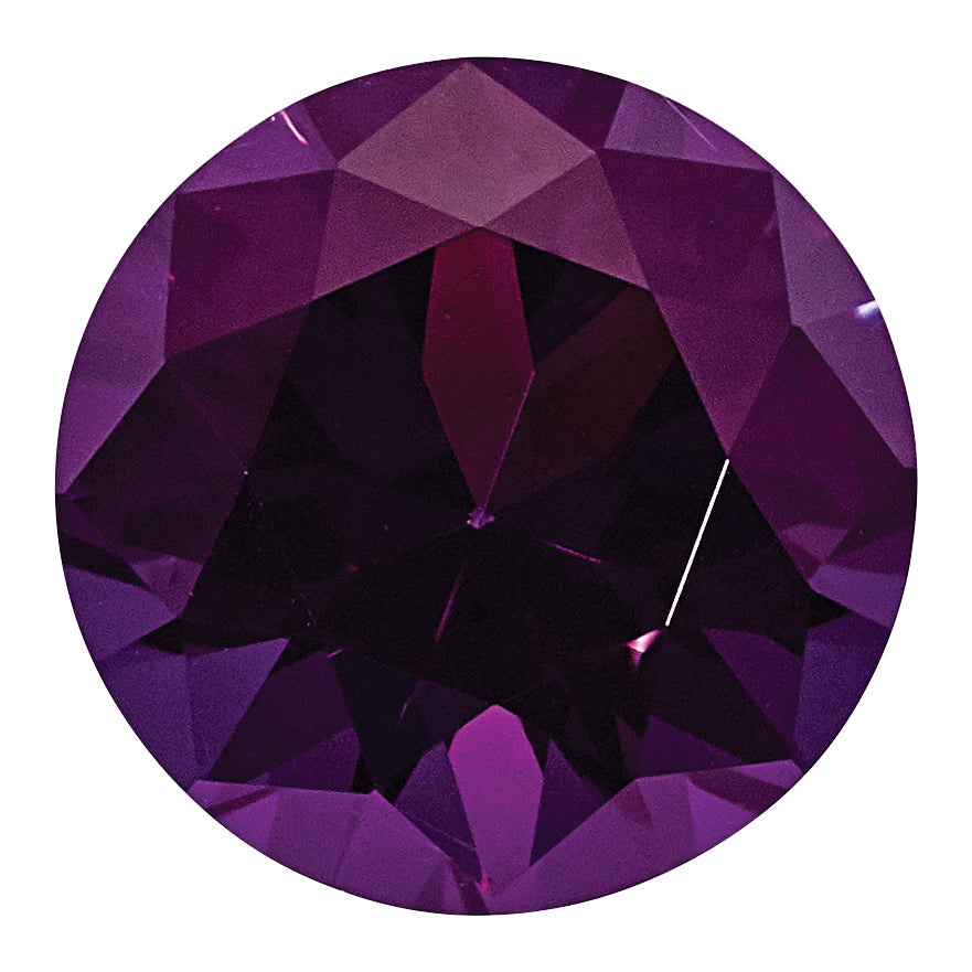 Gemstone Nano Crystal 2mm Round February Birthstone