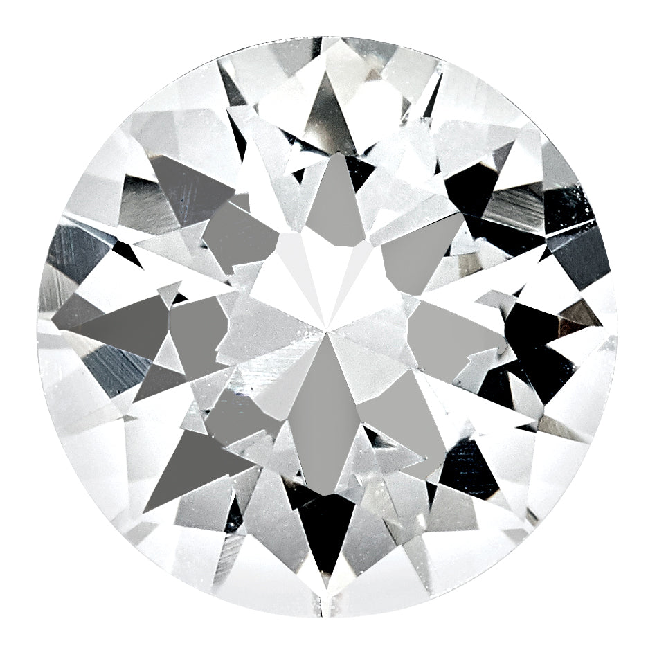 Gemstone Nano Crystal 2.75mm Round April Birthstone