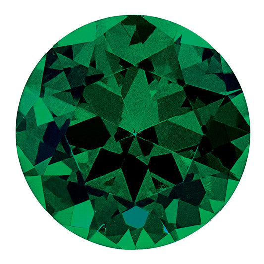 Gemstone Nano Crystal 2.5mm Round May Birthstone