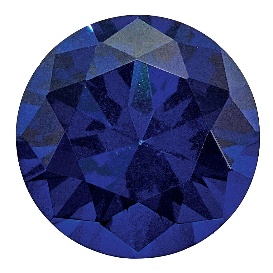 Gemstone Nano Crystal 2.75mm Round September Birthstone