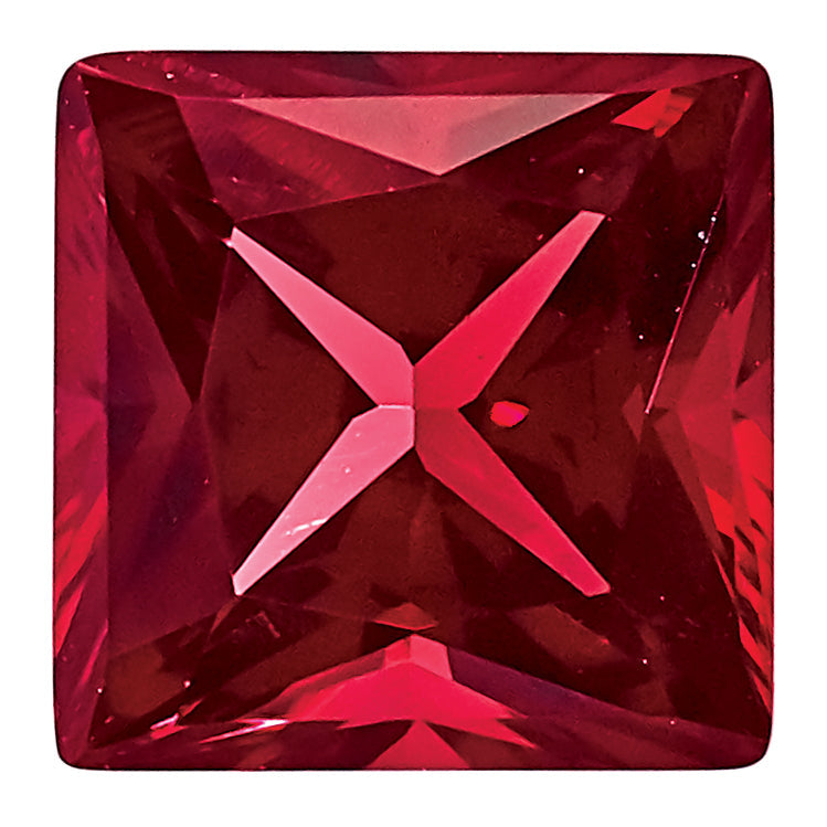 Gemstone Nano Crystal 4mm Princess January Birthstone