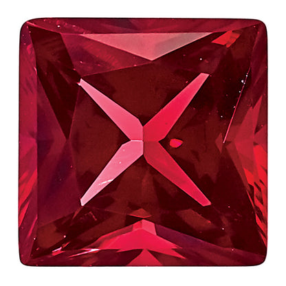 Gemstone Nano Crystal 4mm Princess January Birthstone