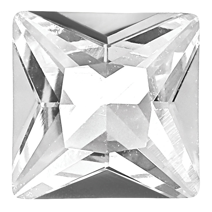 Gemstone Nano Crystal 4mm Princess April Birthstone