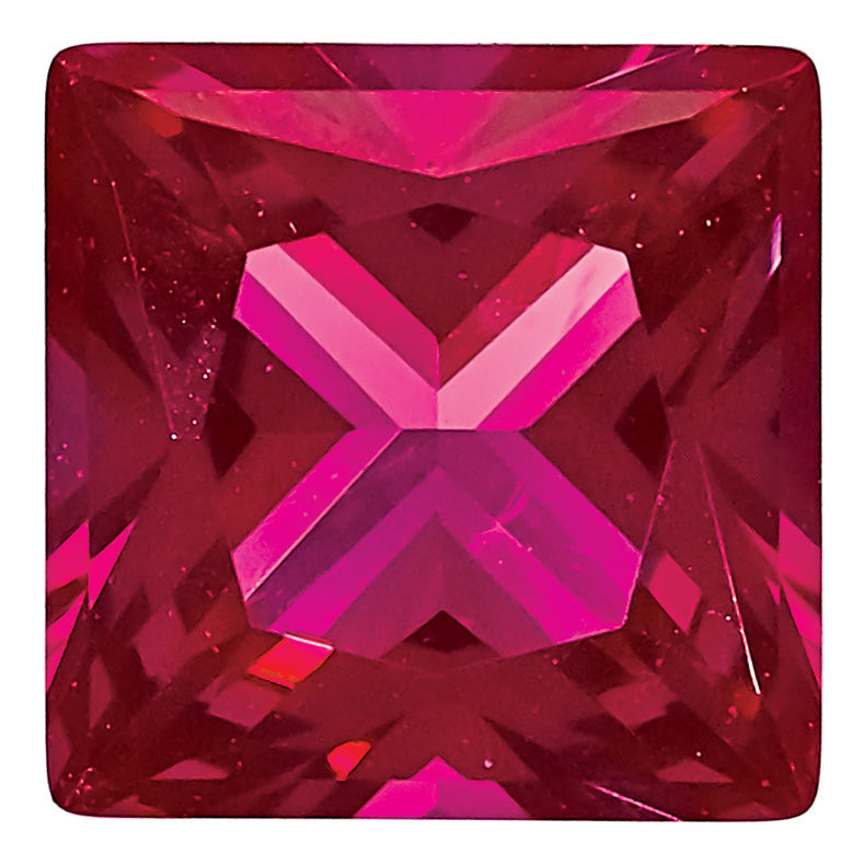 Gemstone Nano Crystal 4mm Princess July Birthstone