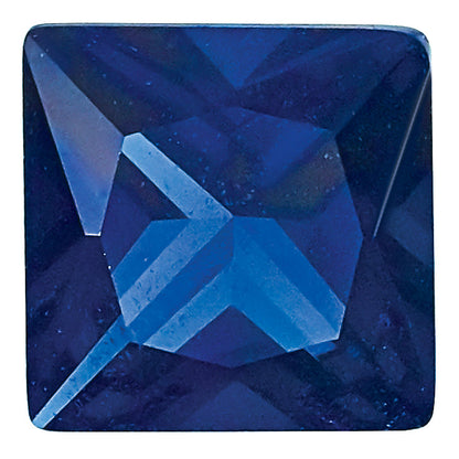 Gemstone Nano Crystal 4mm Princess September Birthstone