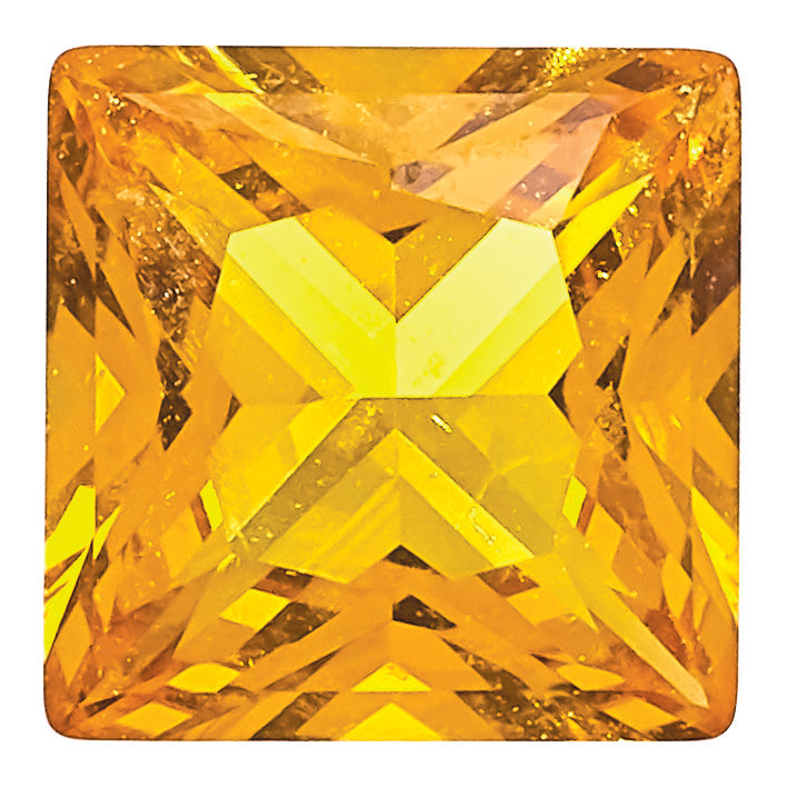 Gemstone Nano Crystal 4mm Princess November Birthstone