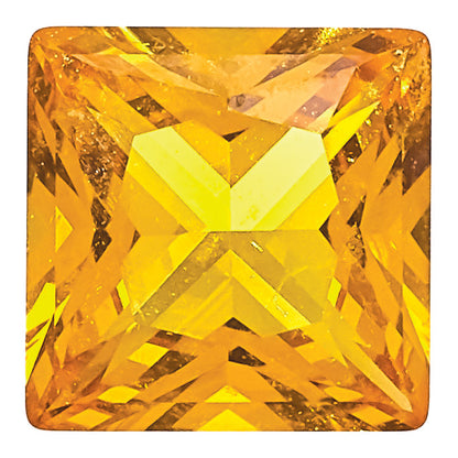 Gemstone Nano Crystal 4mm Princess November Birthstone