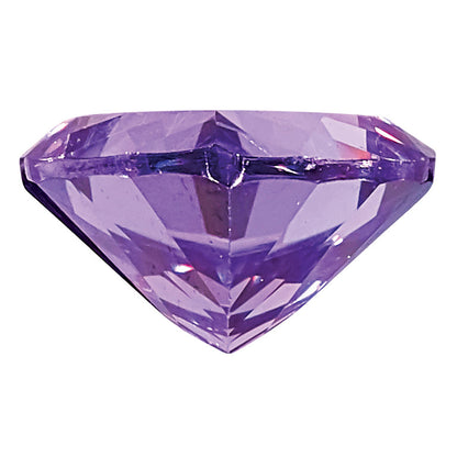 Gemstone Nano Crystal 4mm Trillion February Birthstone