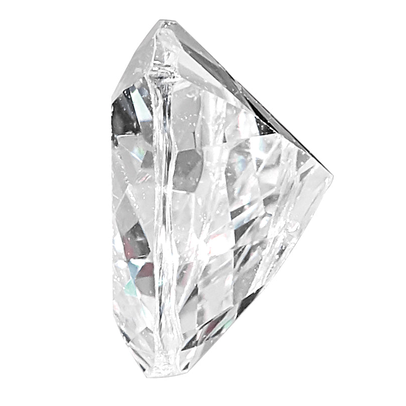 Gemstone Nano Crystal 4mm Trillion April Birthstone