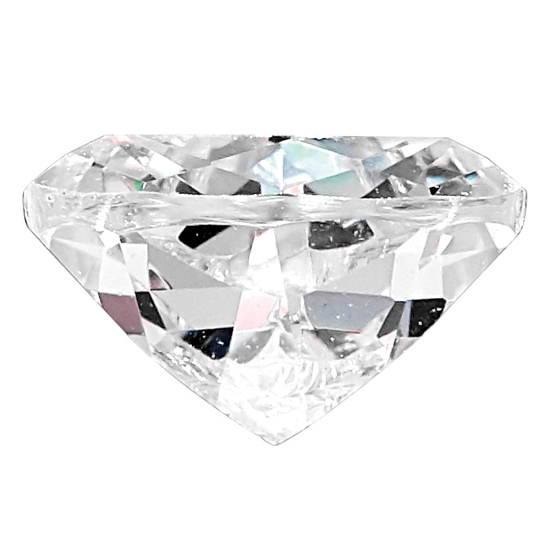 Gemstone Nano Crystal 4mm Trillion April Birthstone