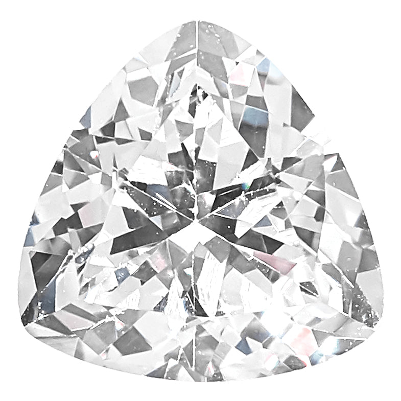 Gemstone Nano Crystal 4mm Trillion April Birthstone