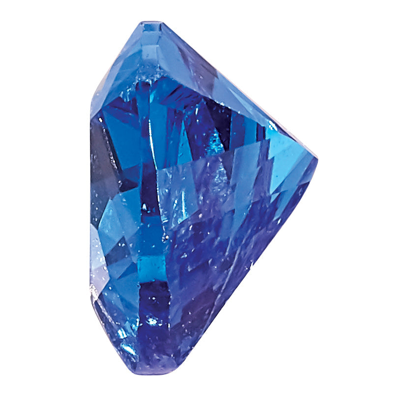 Gemstone Nano Crystal 4mm Trillion September Birthstone