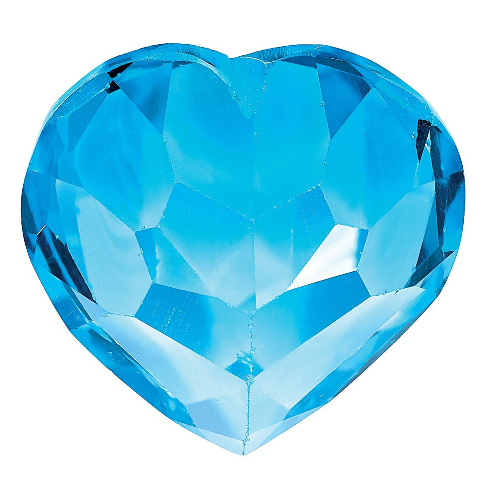 Gemstone Swiss Blue Topaz Aa Quality 12mm Heart