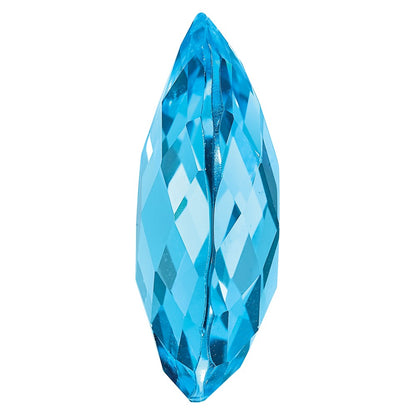 Gemstone Swiss Blue Topaz Aa Quality 16X12mm Pear Briolette