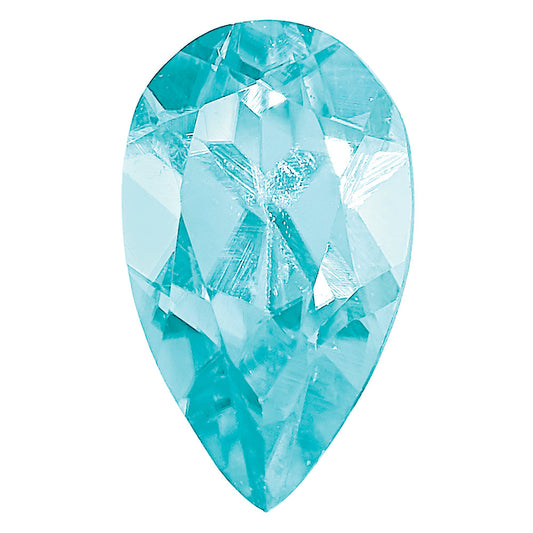 Gemstone Blue Zircon Aa Quality 5X3mm Pear