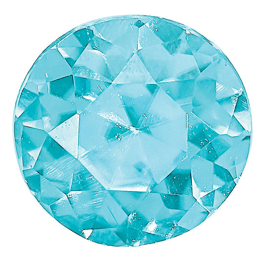 Gemstone Blue Zircon Aa Quality 2.25mm Round
