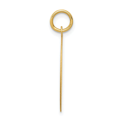 14K Yellow Gold Wrestling Disc Charm