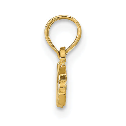 14K Yellow Gold Nurse Pendant