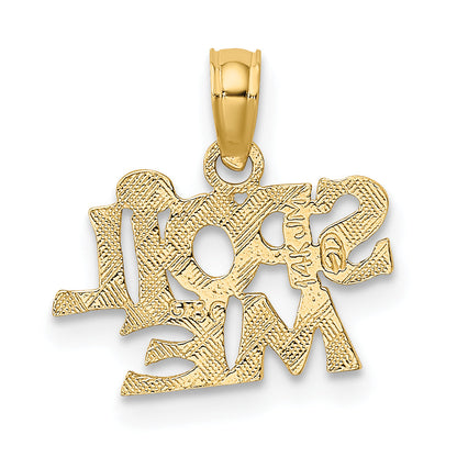 14K Yellow Gold Spoil Me Charm
