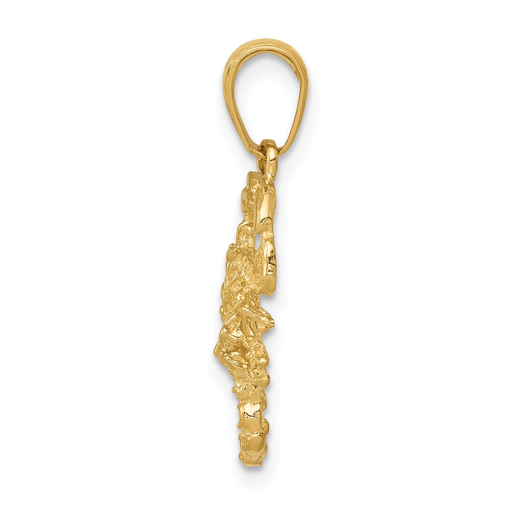 14K Yellow Gold Scorpion Charm