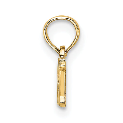 14K Yellow Gold Rn Charm