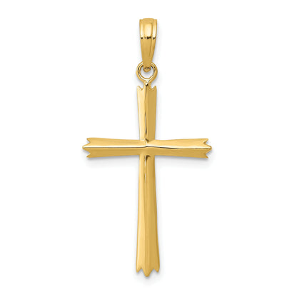 14K Yellow Gold Cross Pendant