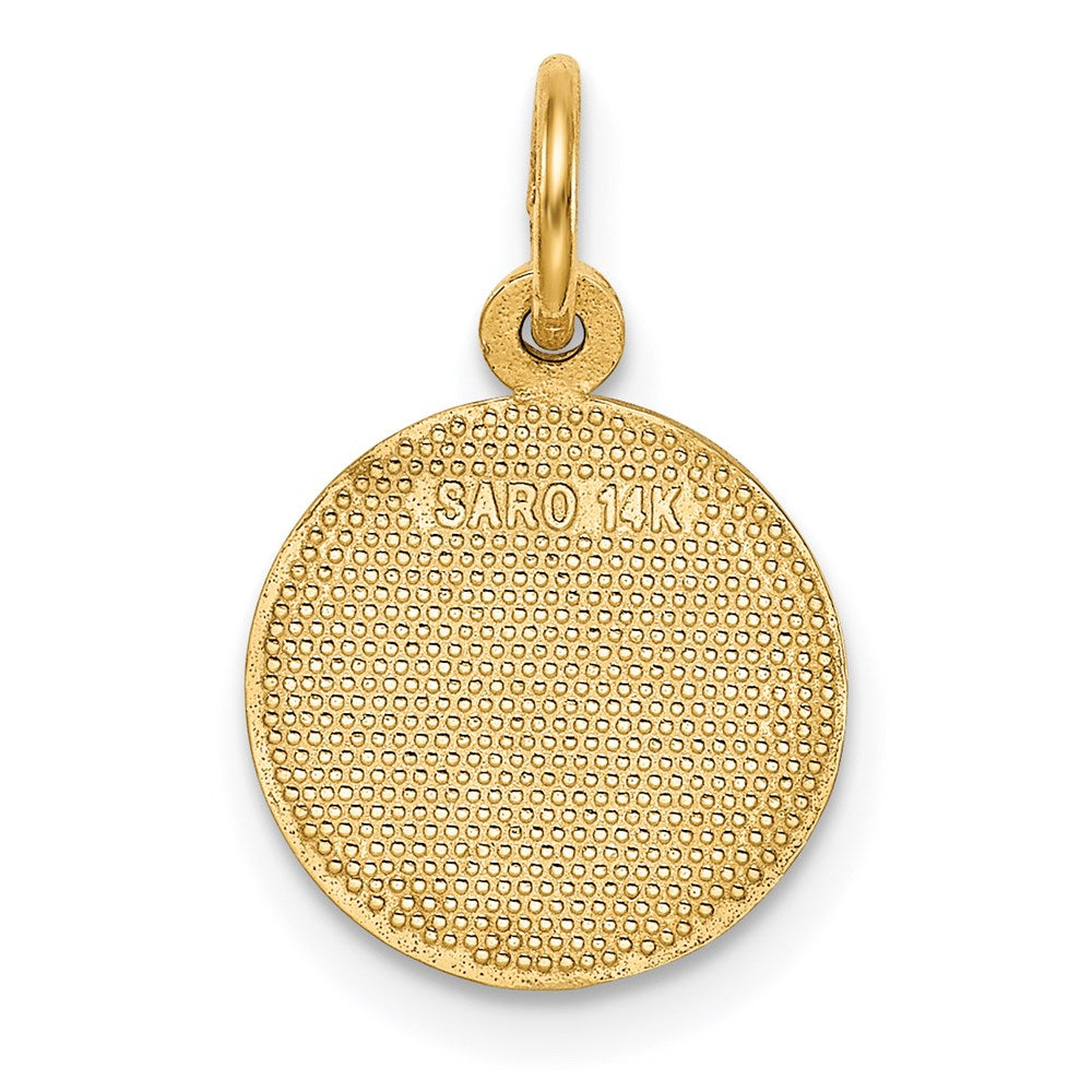 14K Yellow Gold Graduation Charm