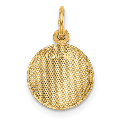 14K Yellow Gold Graduation Charm