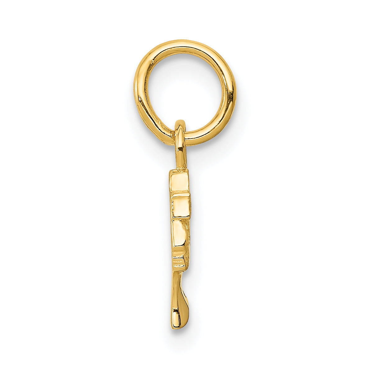 14K Yellow Gold Nefertiti Charm