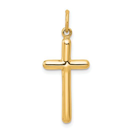 14K Yellow Gold Cross Pendant