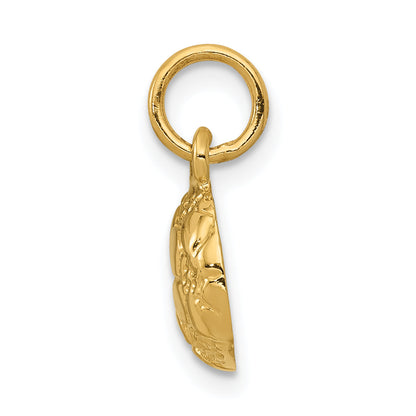 14K Yellow Gold Soccer Ball Charm