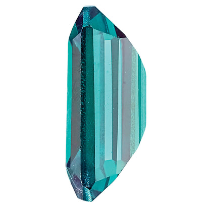 Gemstone Created Alexandrite 6X4mm Emerald Cut