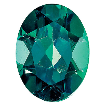 Gemstone Created Alexandrite 7X5mm Oval