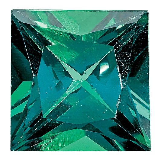 Gemstone Created Alexandrite 4mm Princess