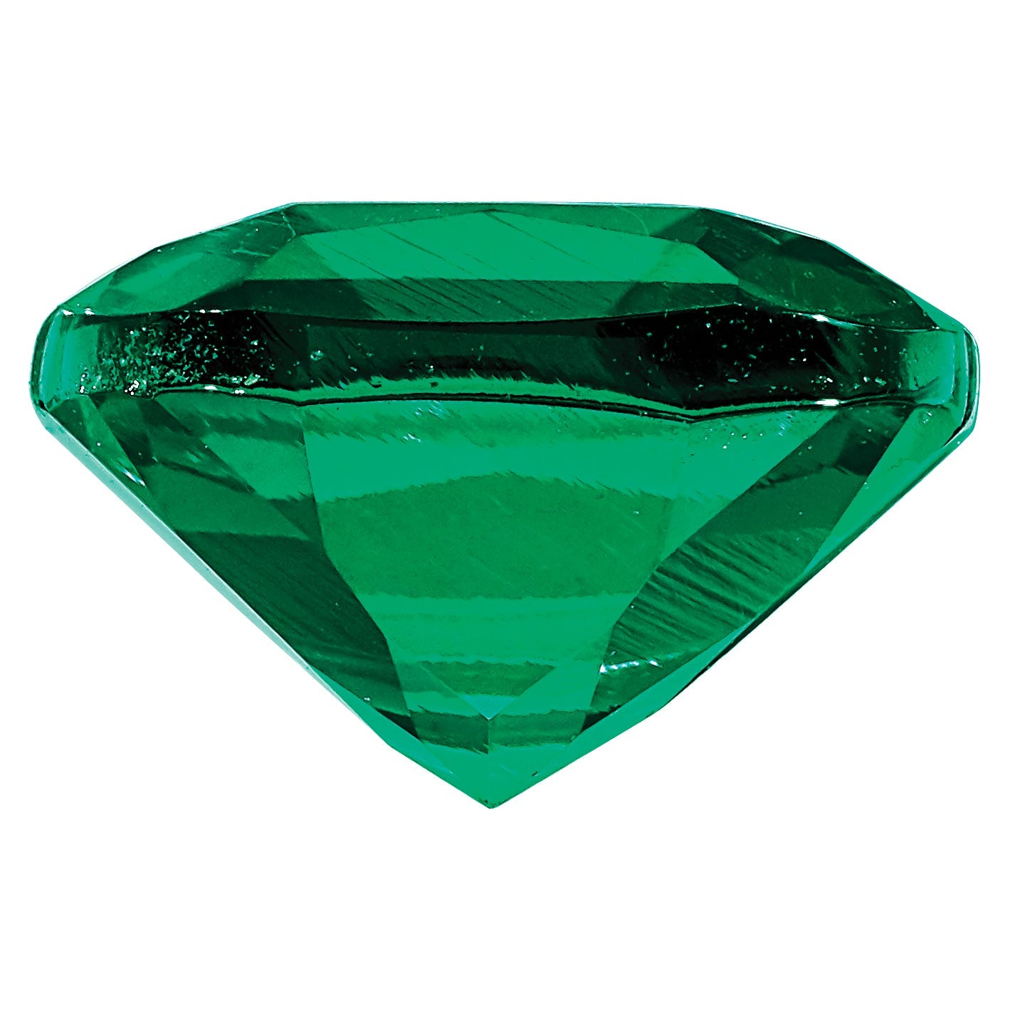 Gemstone Created Emerald 5mm Antique Cushion