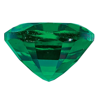 Gemstone Created Emerald 9X7mm Oval